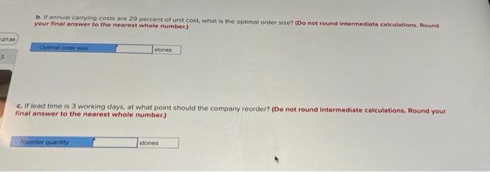 help pls! A Jewelry firm buys semiprecious stones