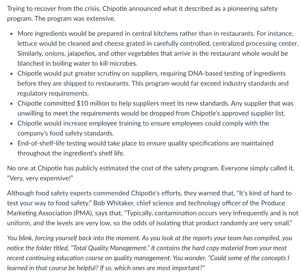 Scenario: You are sitting in your consultancy's