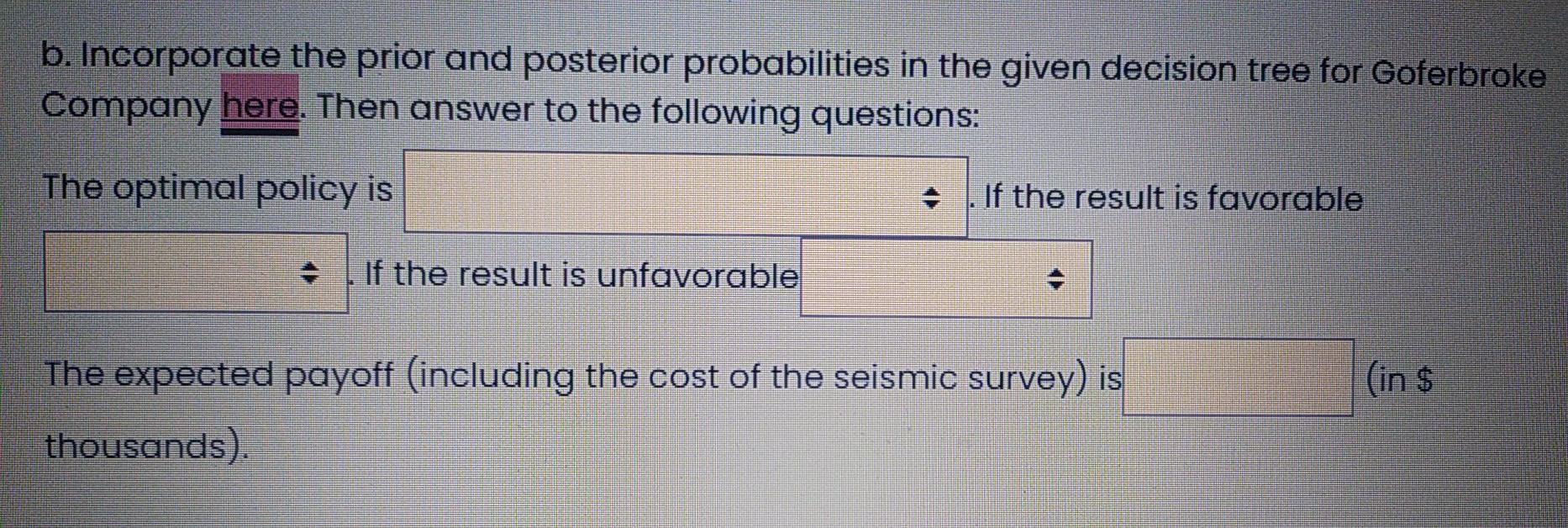 Answer Question b. from the given excel file.. 1