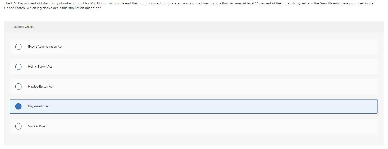 The U.S. Department of Education put out a