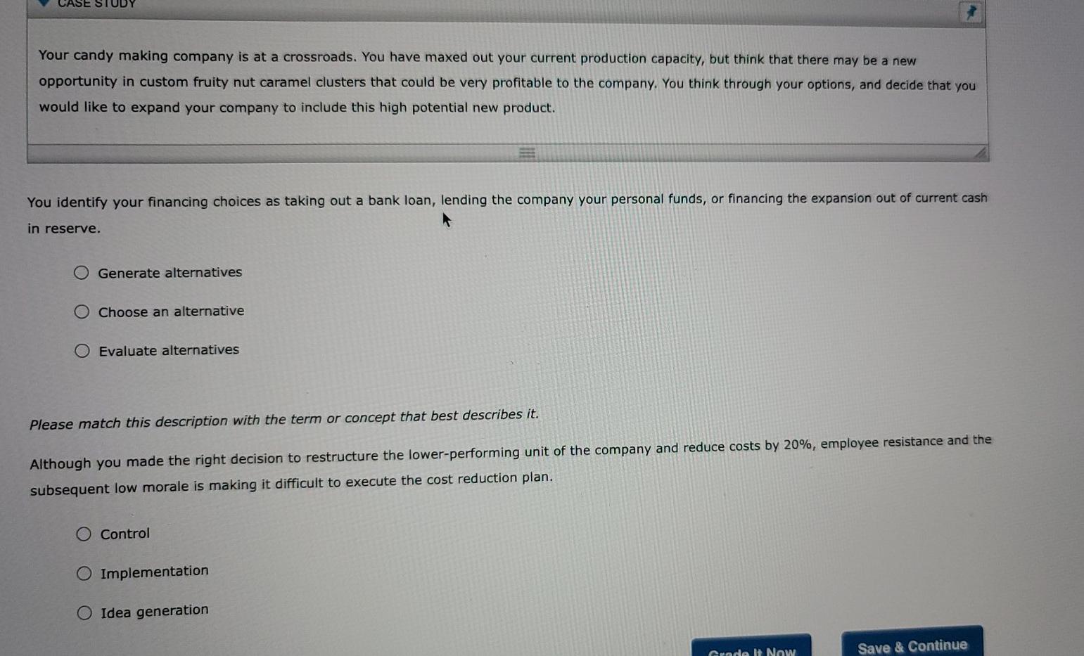 2. Rational approach to decision making (Connect,