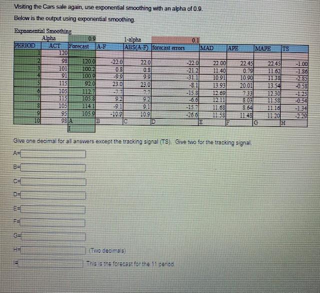 Visiting the Cars sale again, use exponential