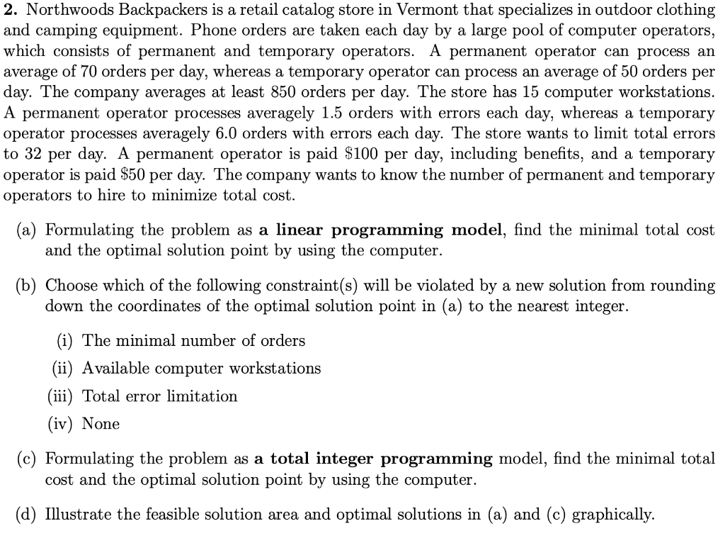 Plz, answer PART C using EXCEL-SOLVER, Formulate