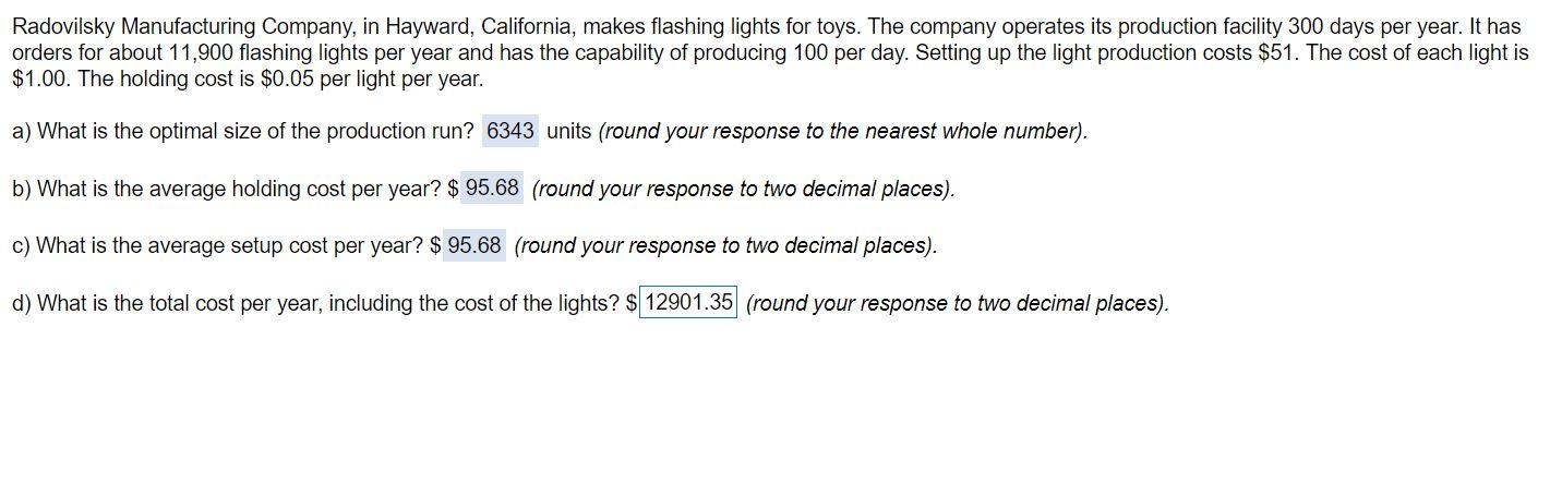 Radovilsky Manufacturing Company, in Hayward,