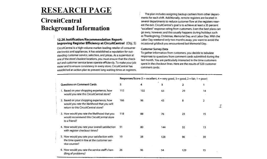 CircuitCentral Indirect Analytical Report Memo In