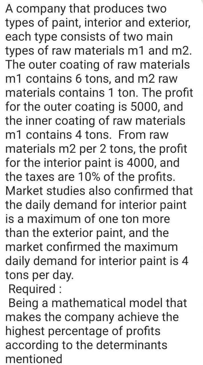 I need the answer as soon as possible A company