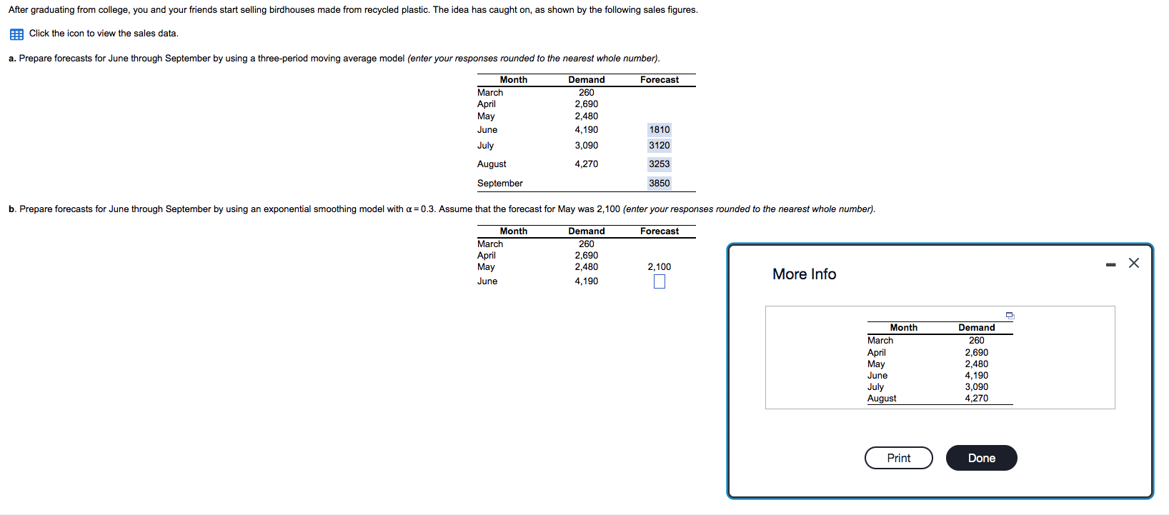 please help solve the rest After graduating from
