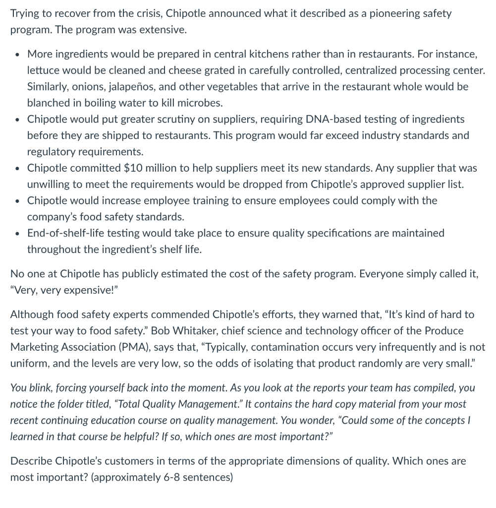 Scenario: You are sitting in your consultancy's