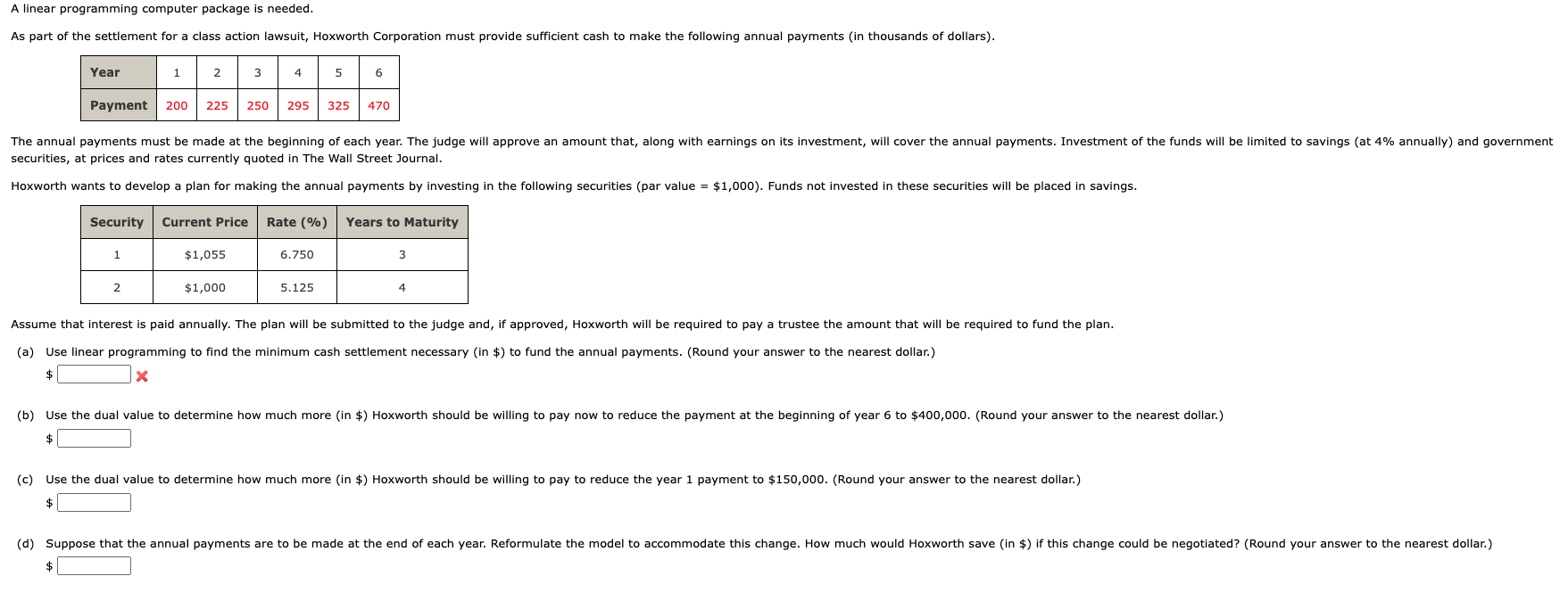 Please put clear answers. As part of the