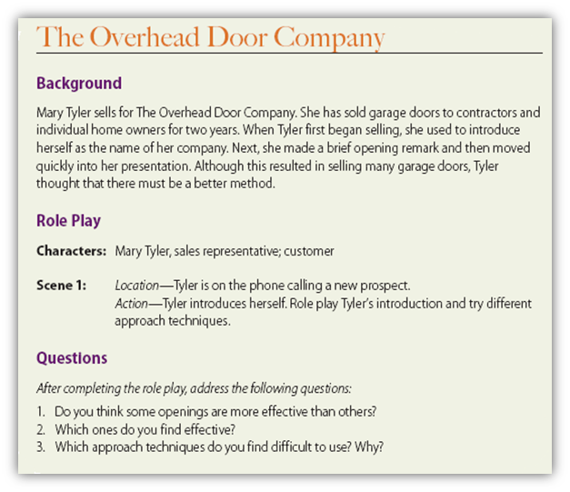 The Overhead Door Company Background Mary Tyler