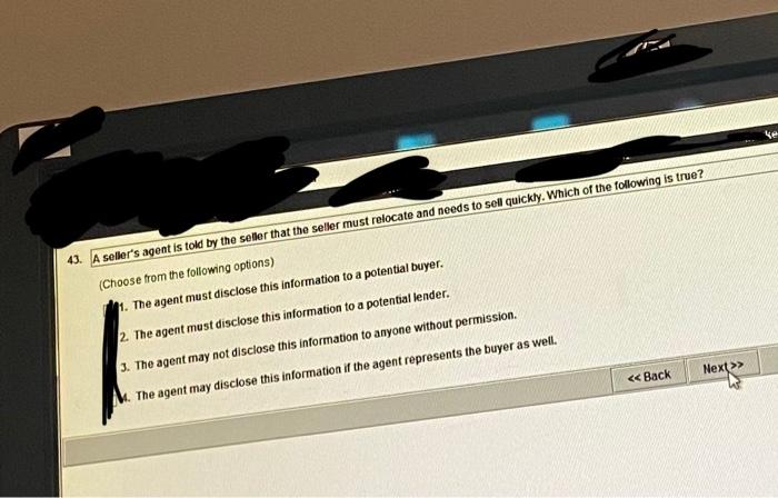 Question: 71 of 98 If a seller defaults in