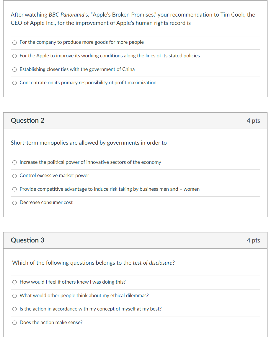 After watching BBC Panorama's, 