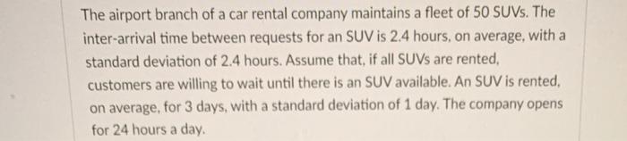 The airport branch of a car rental company