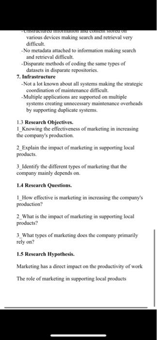 The effect of marketing on supporting local