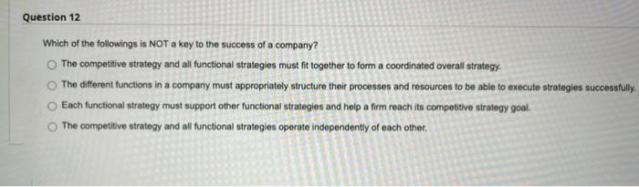 Question 10 The cost of making and delivering a
