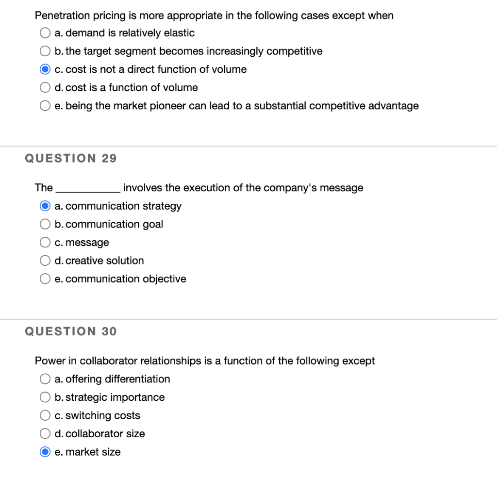 Penetration pricing is more appropriate in the