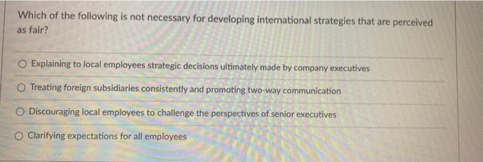 Which of the following is not necessary for