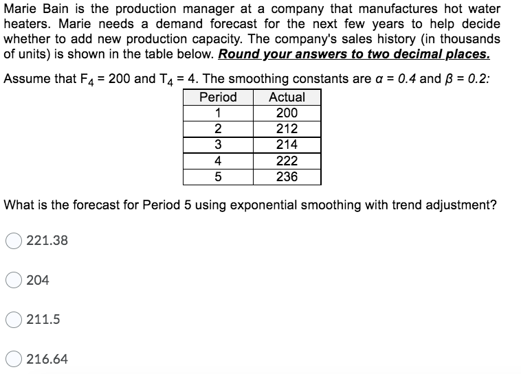 Marie Bain is the production manager at a company