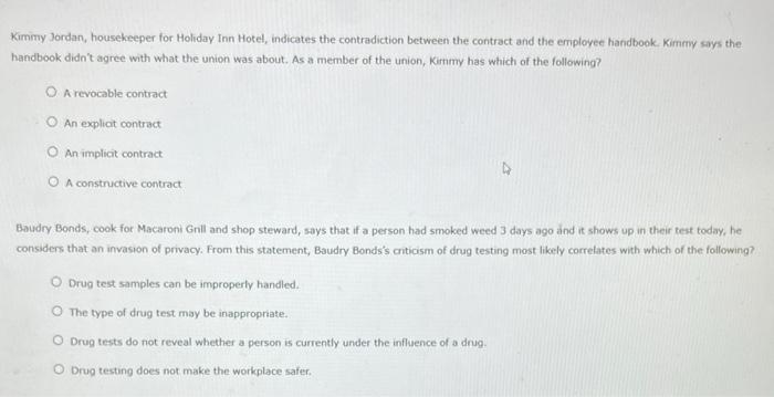 Description Labor organizers seek specific