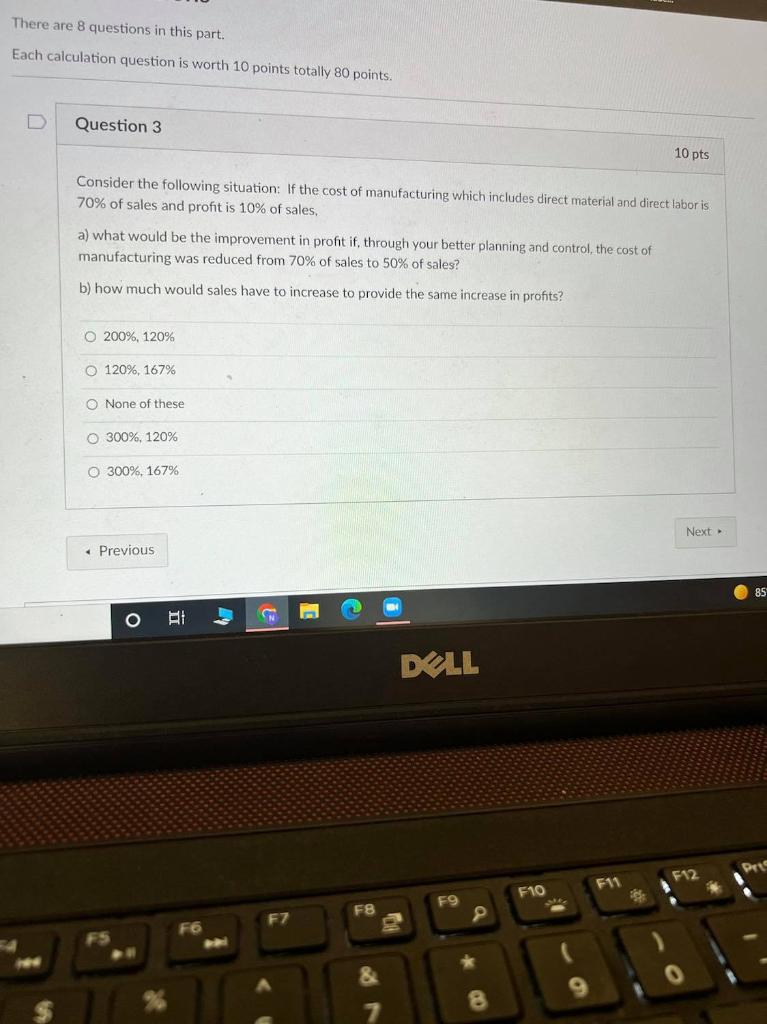 There are 8 questions in this part. Each