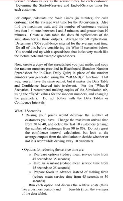 Simulation Modeling and Experimental Design