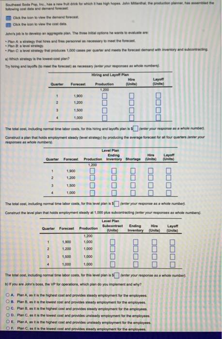 following eont deth and demend forecest: Ctch the