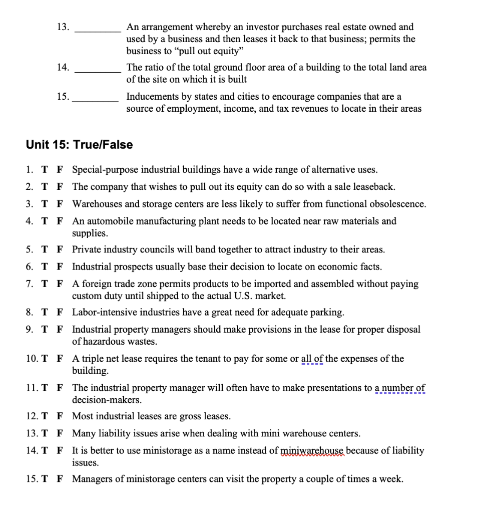 13. An arrangement whereby an investor purchases