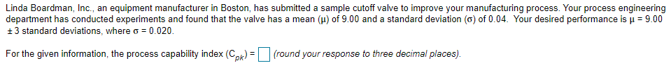 Linda Boardman, Inc., an equipment manufacturer
