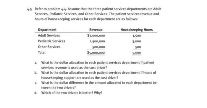 4.5 Refer to problem 4.4. Assume that the three