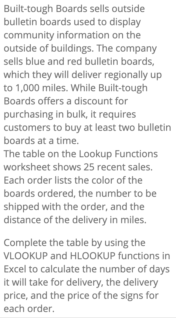 Order # # Days Delivery Price # Shipped Distance