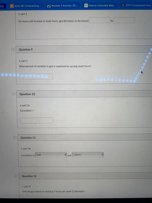 the answer for 1-7 are there, could ypu please