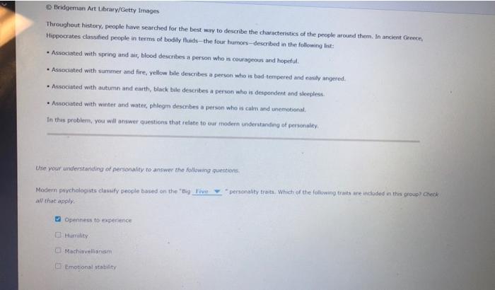 Bridgman Art Library/Getty ages Throughout