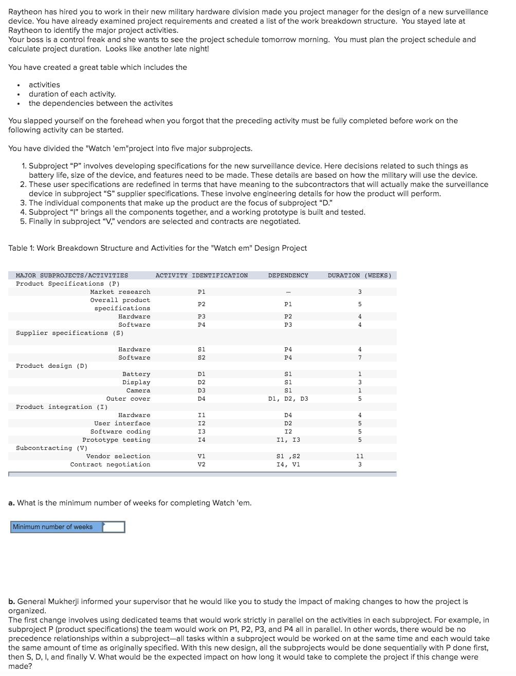 Raytheon has hired you to work in their new