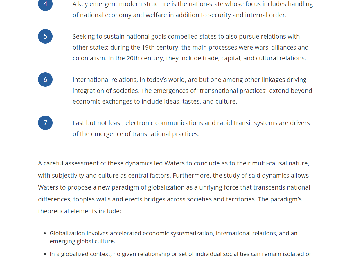 Reflect on this weeks lecture notes and consider