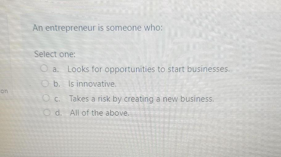 Selling snow blowers in Hawaii is an example of a