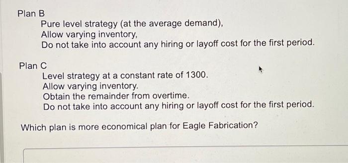 Question 31 (16 points) Eagle Fabrication has the