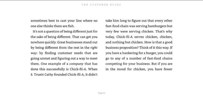 You will summarize each chapter and relate tips