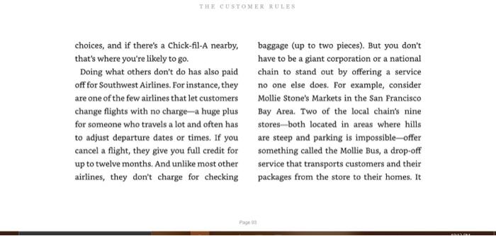 You will summarize each chapter and relate tips