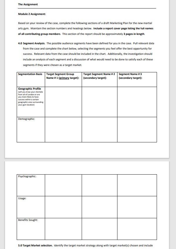 Please fill up the table and answer the questions