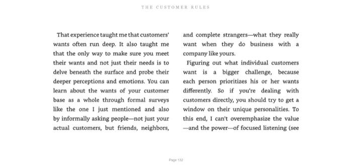 You will summarize each chapter and relate tips