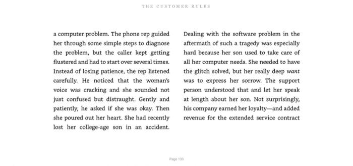 You will summarize each chapter and relate tips