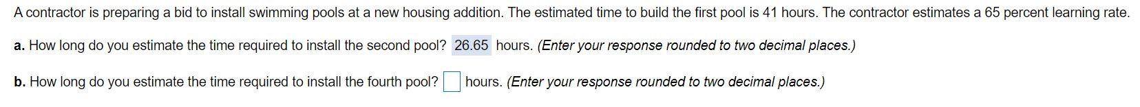 A contractor is preparing a bid to install