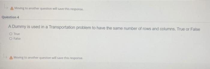 Question 3 To which activity (1, 2, 3, and 4) is