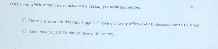 tia :) We want you to come back. If you are