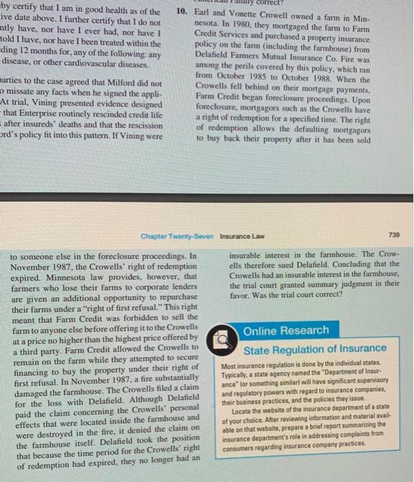 Please help me answer Q10 by following IRAC