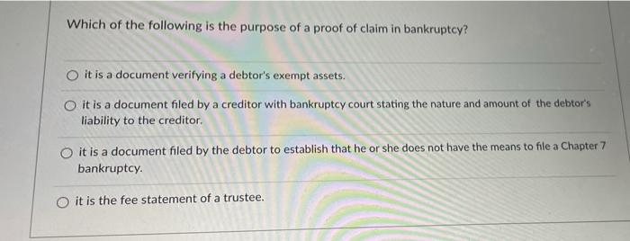 Which of the following is true with respect to a