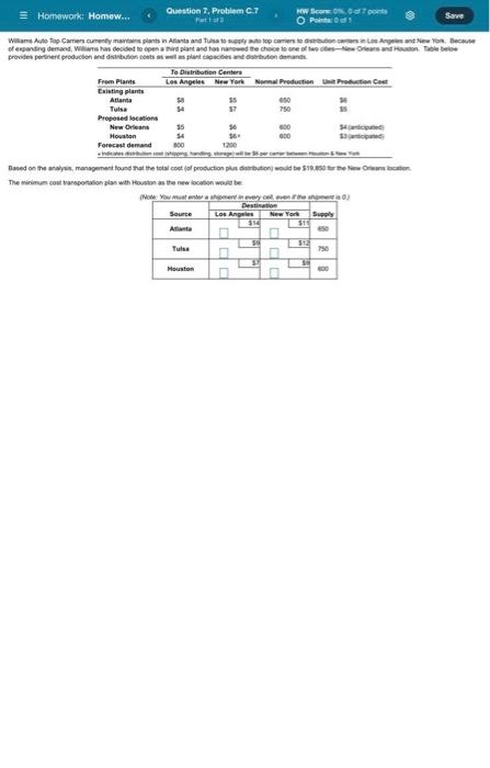 Question 2. Problem B.34 Homework: Homew... W