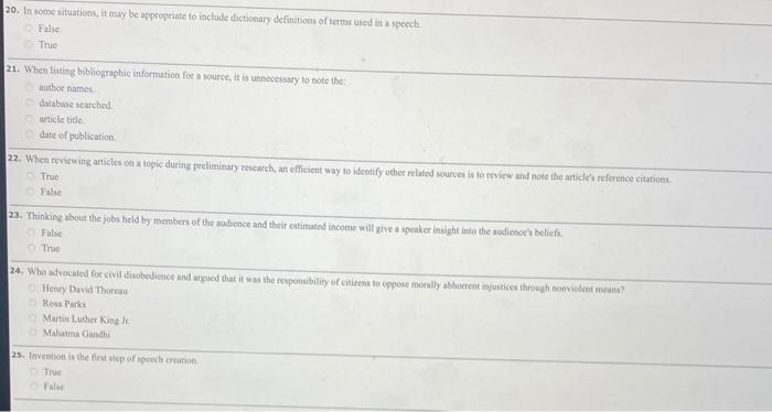 can someone help 20. In some situations, it may