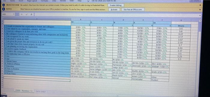 I have to write about number 18 on excel which is