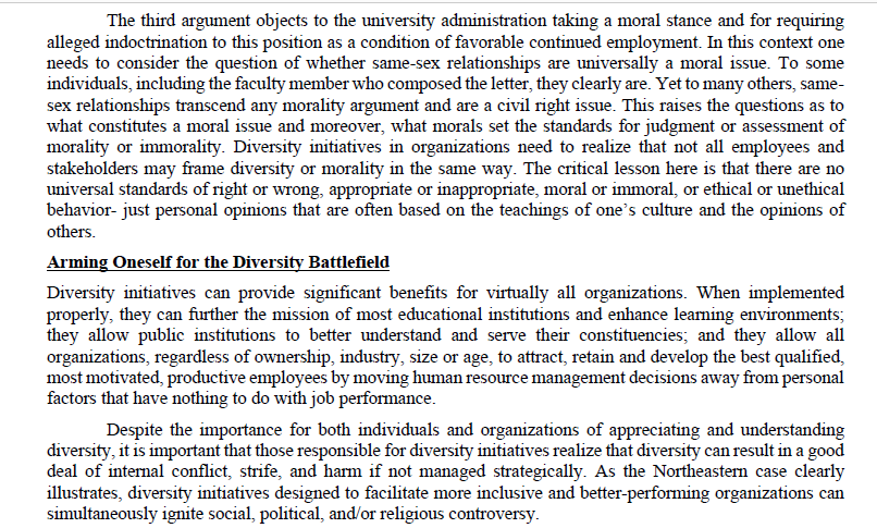 Q1-Suggest THREE HRM policy changes for